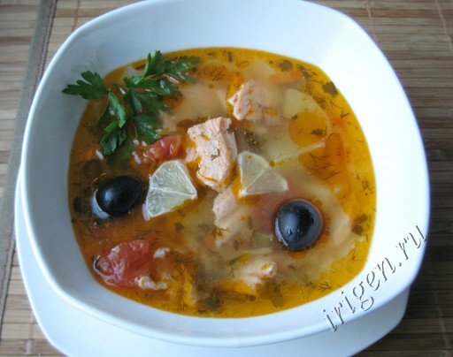 Солянка рыбная