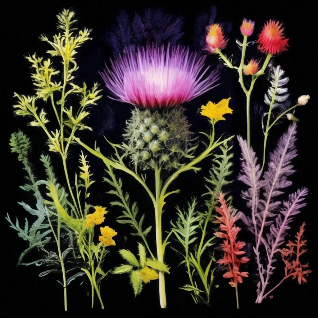 Травы можно заготовить заранее, высушить, измельчить и хранить до того времени, как они вам понадобятся. Фото канала Таро Портал ( + ИИ). 