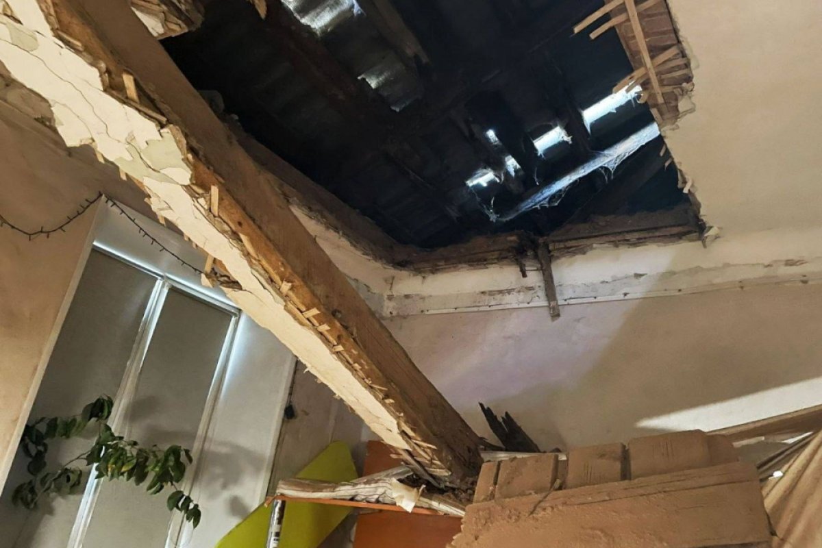    В Копейске обрушилось перекрытие в жилом доме