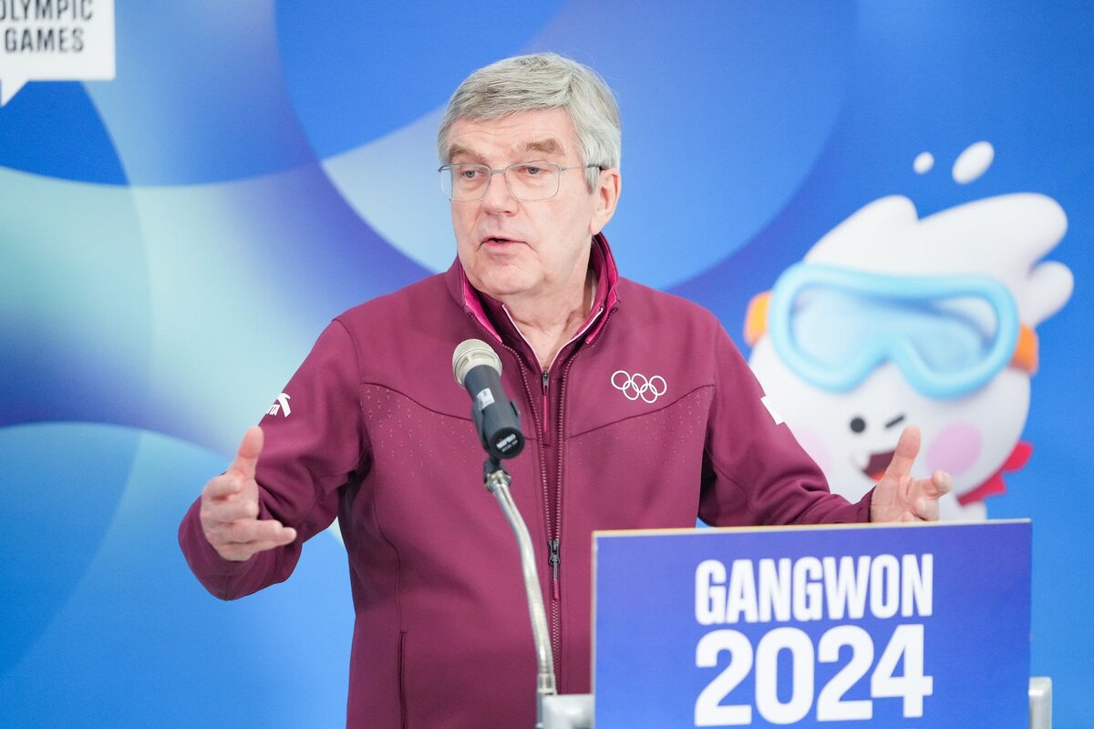    Президент Международного олимпийского комитета Томас Бах © Kenichiro Ogane/AFLO/Global Look Press
