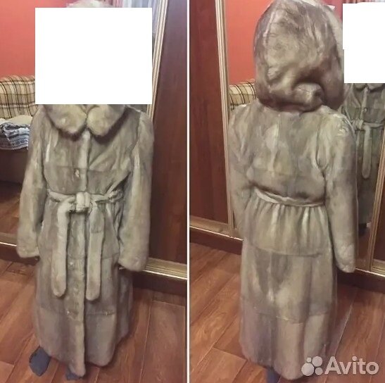 фото avito.ru / видимо детскую шубку сшили из старой взрослой