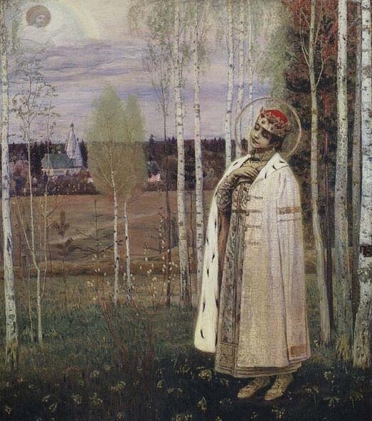Нестеров. Дмитрий, царевич убиенный. 1899.
