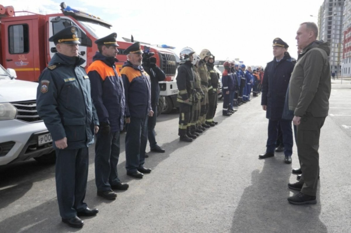    В Тюмени проходят командно-штабные учения на случай прорыва дамбы