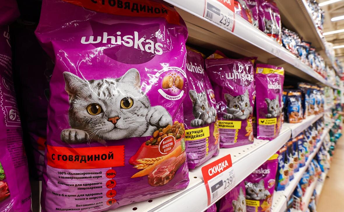 Лента» приостановила закупку кормов Whiskas, Kitekat и Pedigree | ФинБи -  Новости Финансов | Дзен