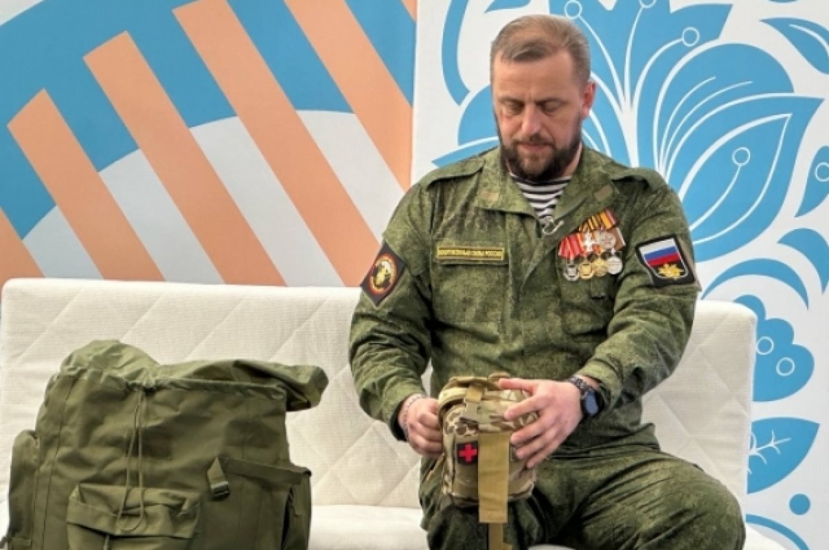    Камчатский герой СВО рассказал о наполнении тактического рюкзака