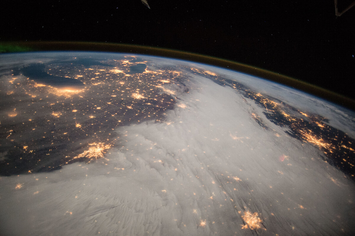 Вид на Землю с борта МКС / © NASA, Barry Wilmore 