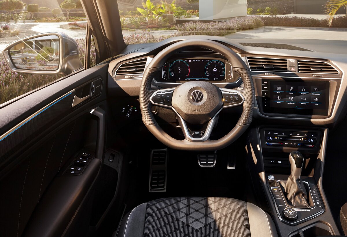 Интерьер Volkswagen Tiguan