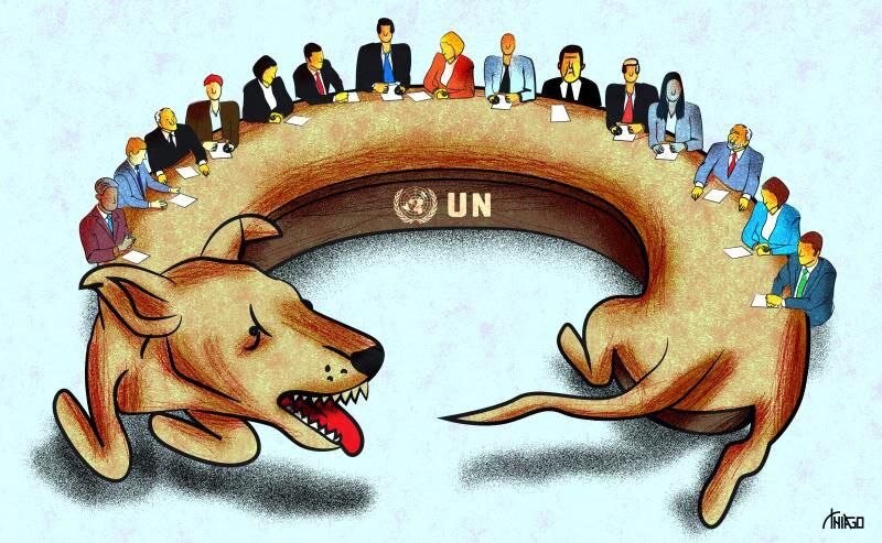 Коллективный Запад безуспешно пытается протаскивать свои интересы, не имеющие ничего общего с международным правом Вопрос о необходимости реформирования Организации Объединенных Наций и Совбеза ООН не-2