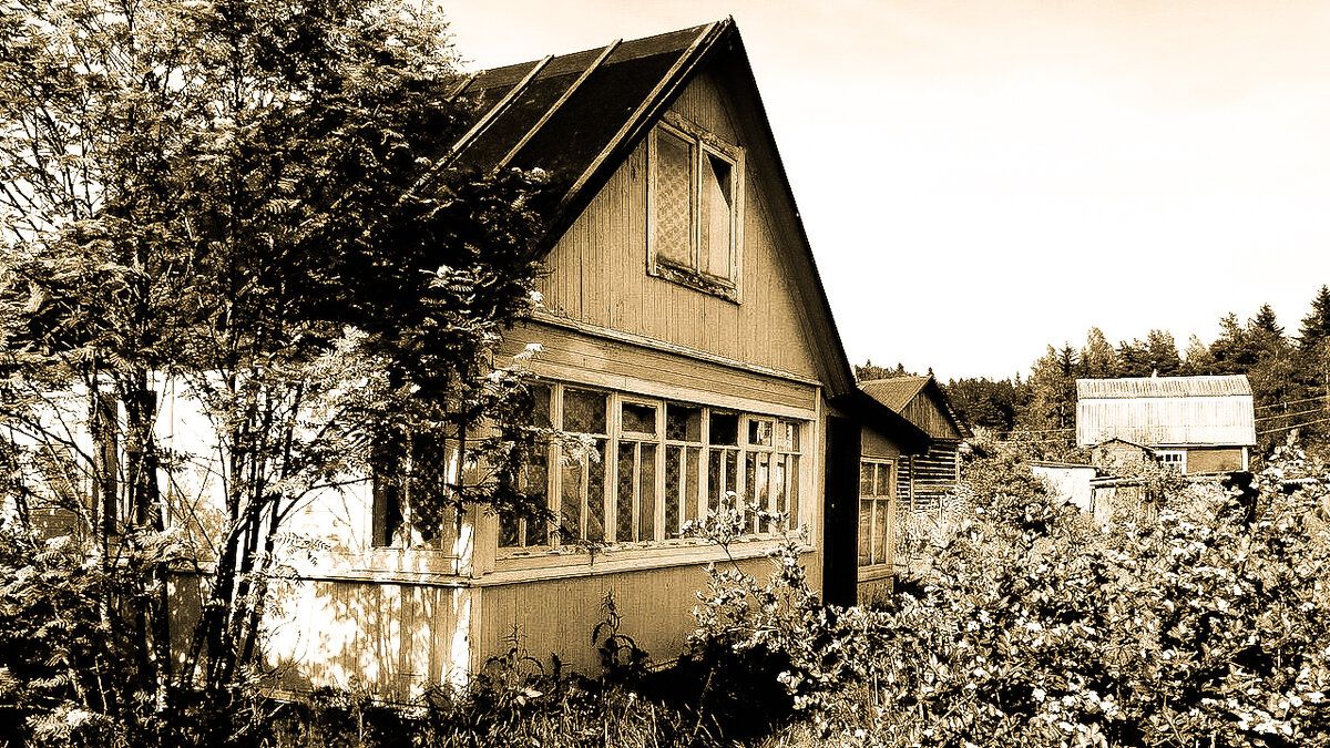 Советские дачные «6 соток» 