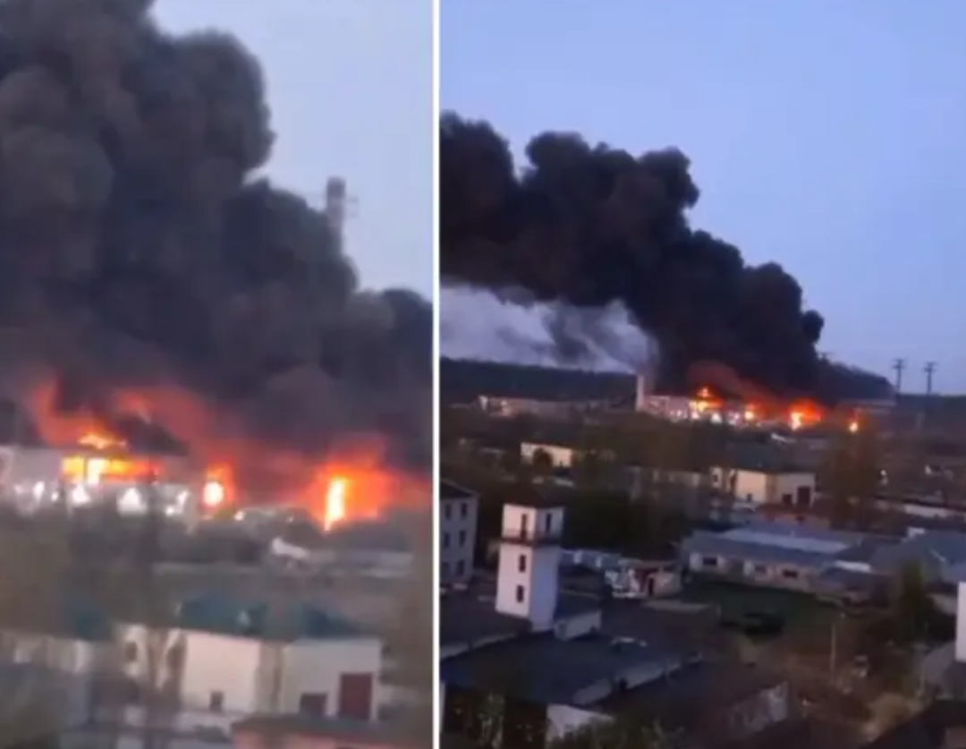 В Киевской области разгорается огонь российской атаки, приносящий разрушение и страх всем нашим врагам.
