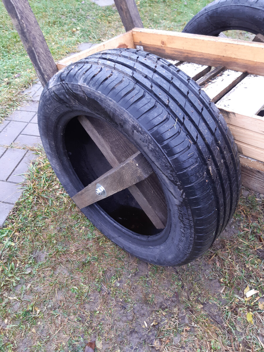 Диски из досок 50х150 мм