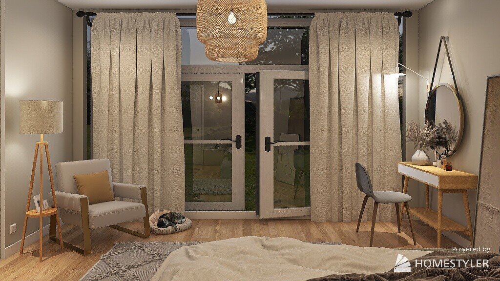 Работа выполнена учениками U design в программе Homestyler