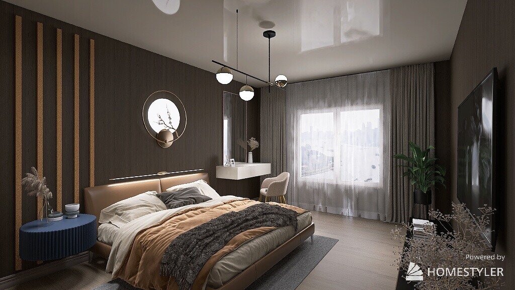 Работа выполнена учениками U design в программе Homestyler