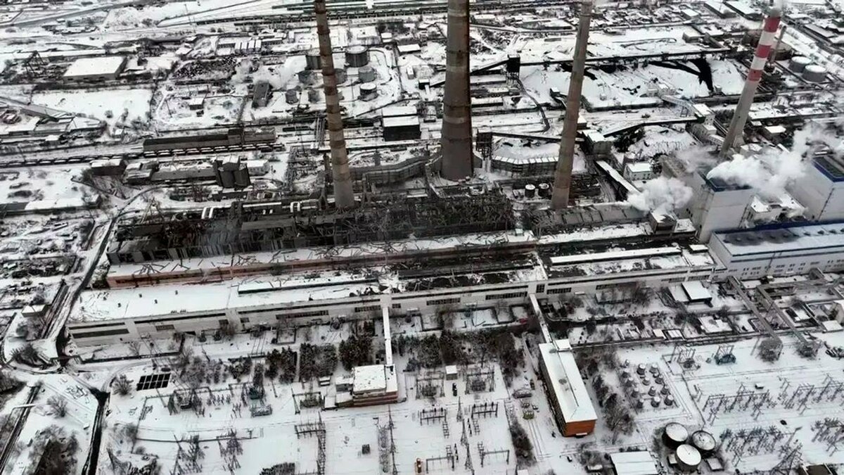 ТЭЦ БИШКЕКА ПОСЛЕ АВАРИИ. ФОТО С САЙТА ECONOMIST.KG