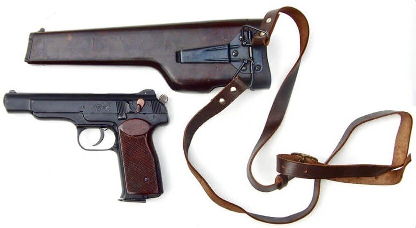 АПС с прикладом-кобурой (ото из журнала).