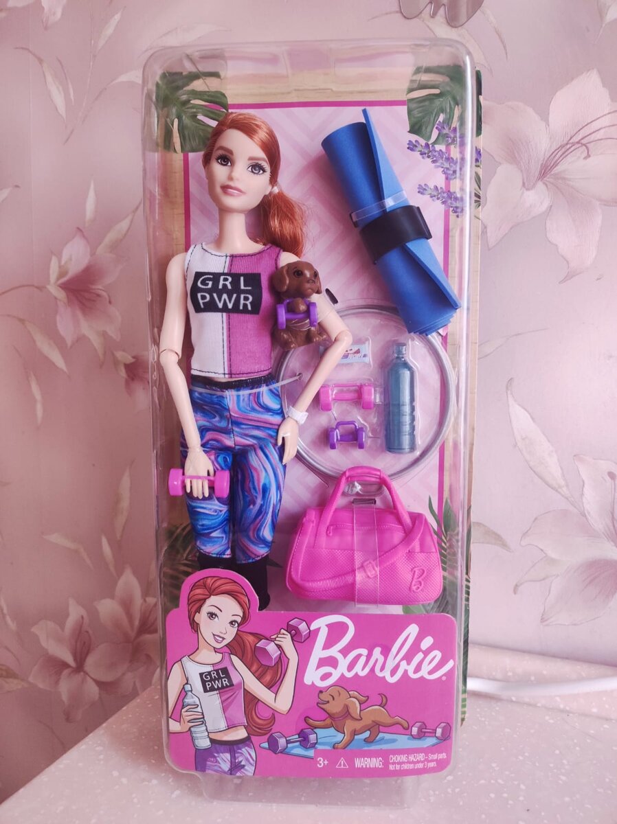 Barbie Релакс Фитнес GJG57 Барби 2020 | Клиника счастья - Мир розового  света 🐱 | Дзен