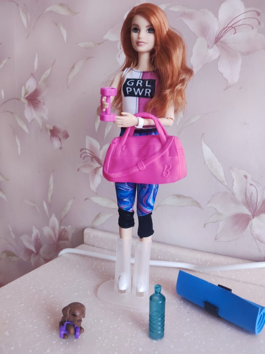 Barbie Релакс Фитнес GJG57 Барби 2020 | Клиника счастья - Мир розового  света 🐱 | Дзен