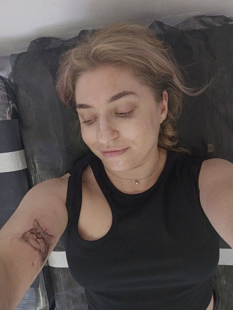 Моя первая татуировка!