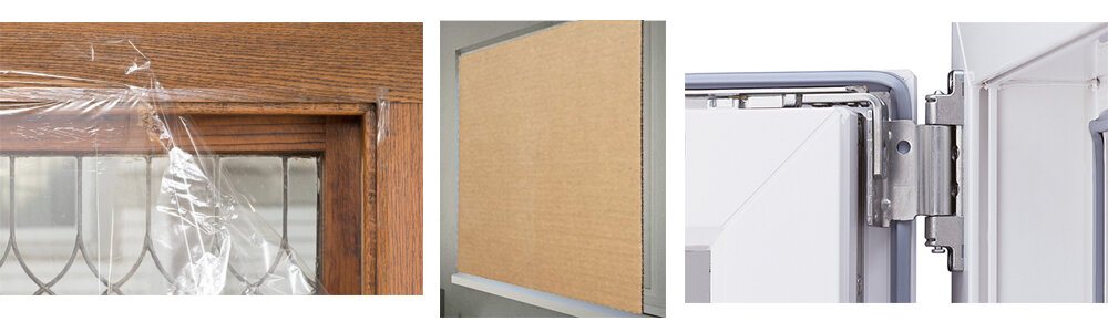 Как защитить окна перед началом ремонта