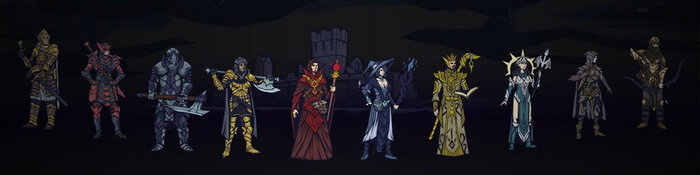 Персонажи Ligmar.