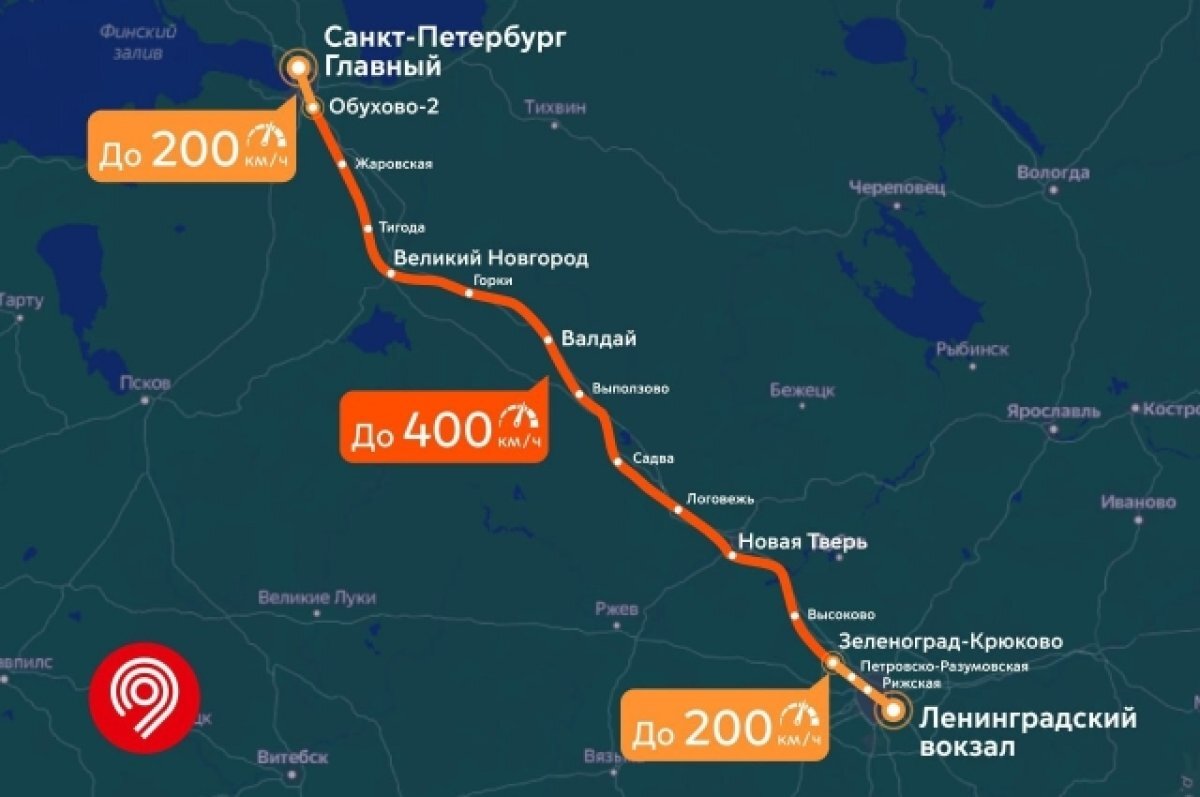 Поезда ВСМ будут делать четыре остановки в Тверской области | АиФ–Тверь |  Дзен