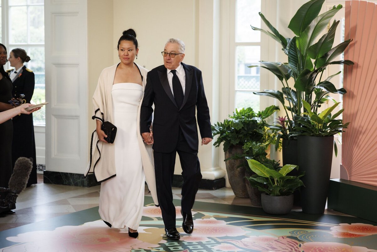    Тиффани Чен и Роберт Де Ниро