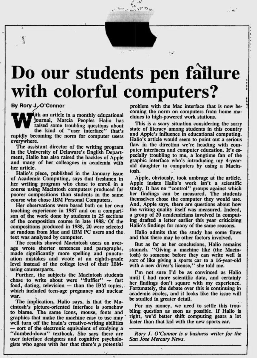 Статья о новом графическом интерфейсе от Apple