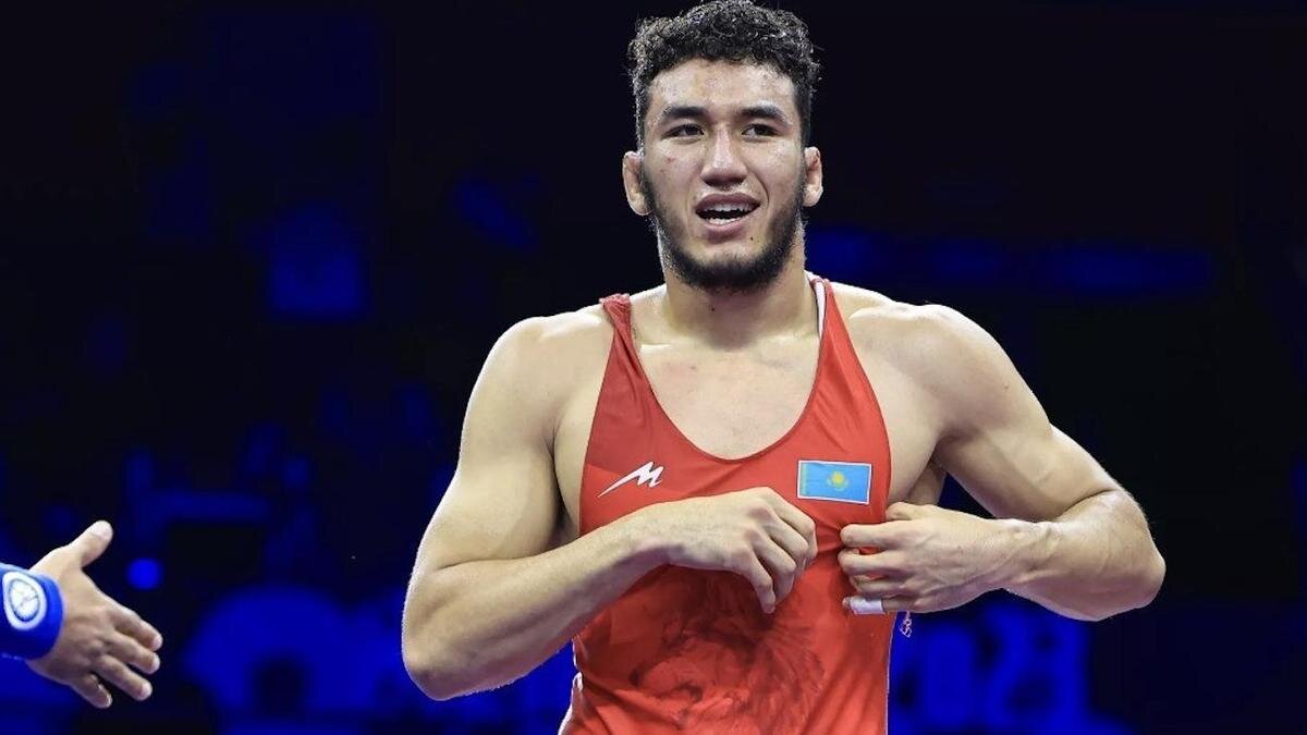    Казахстанский борец Ризабек Айтмухан:Национальный олимпийский комитет Республики Казахстан