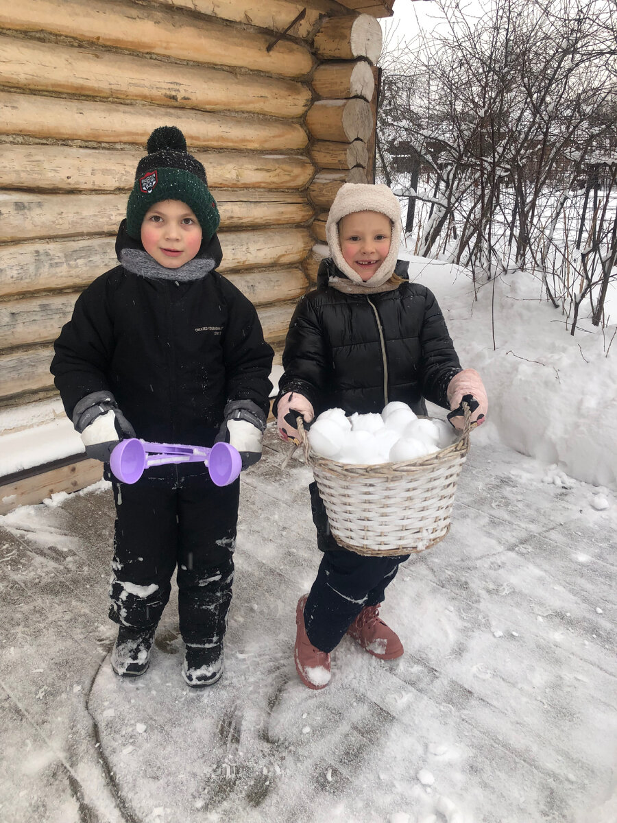 Зимние забавы в России