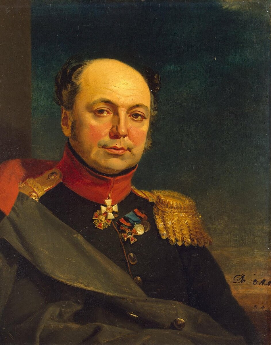 Алексей Васильевич Воейков (худож. George Dawe, Эрмитаж), между 1820-1825 гг.