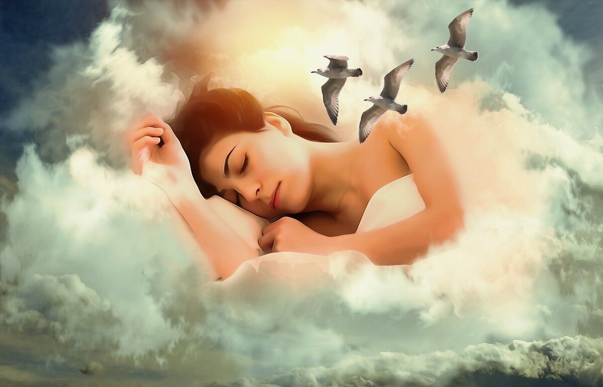 https://pixabay.com/ru/photos Спящая женщина