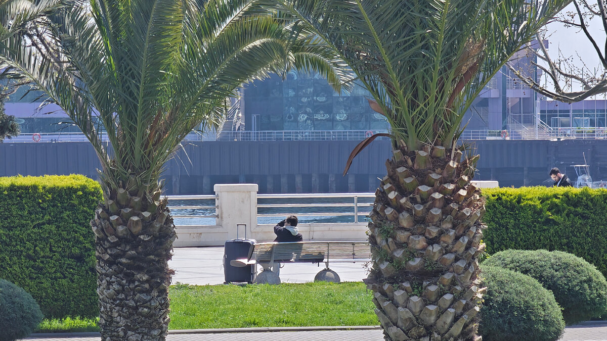 Набережная Баку, Азербайджан 