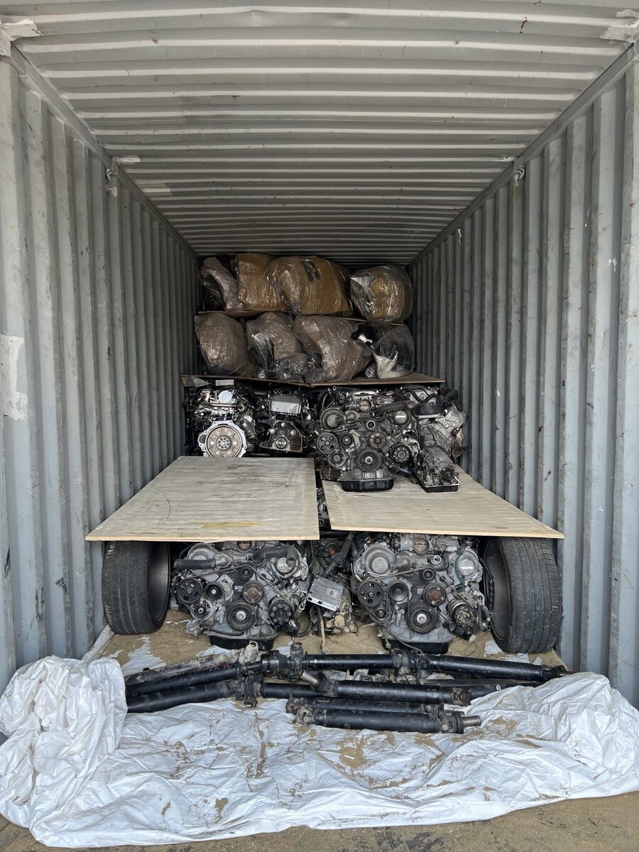 Погрузка агрегатов