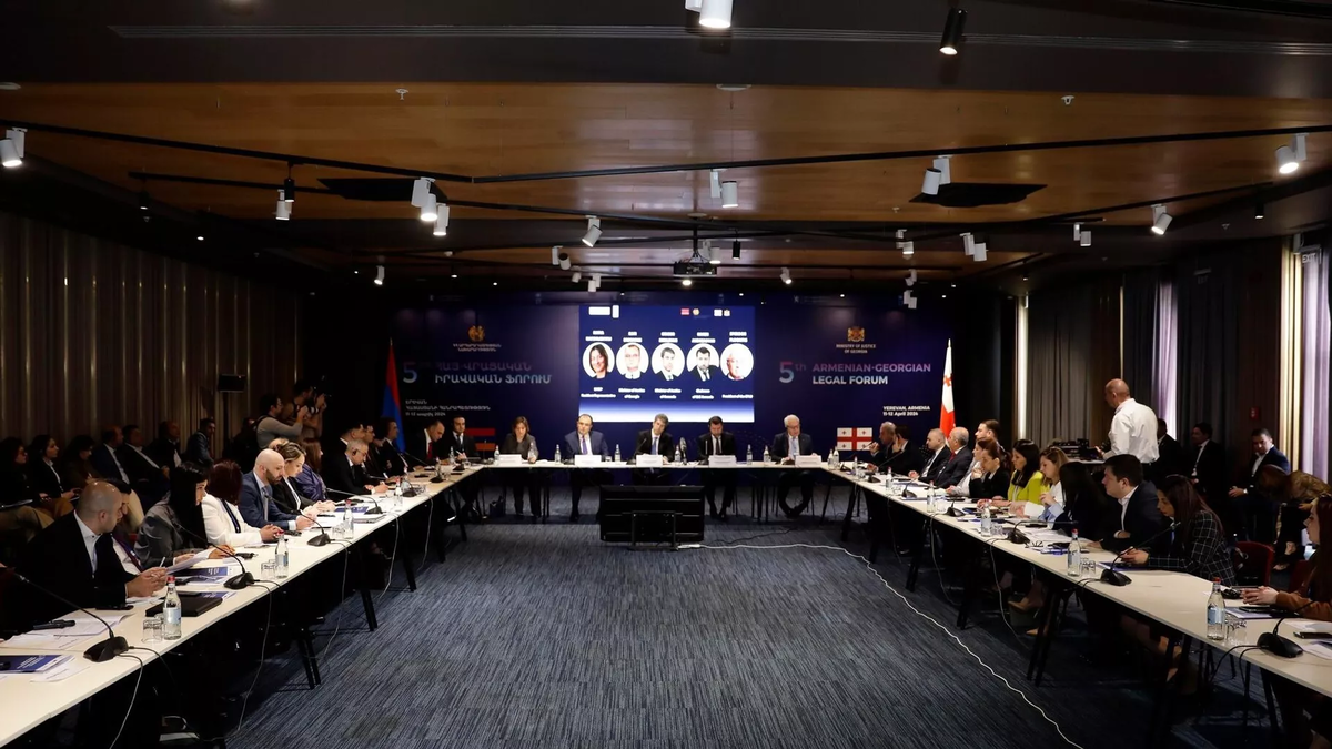 Грузино-армянский форум в Ереване © Ministry of Justice of Georgia