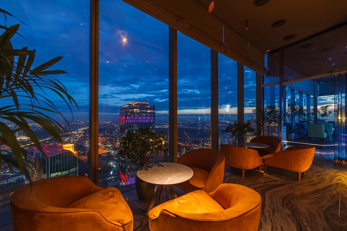 Moscow City / Башня Федерация 90 этаж / Восточный вход