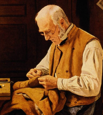 Рассказ / Илл.: Художник Альберт Анкер (фрагмент картины)