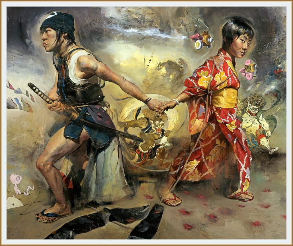 2. Картина художника Кента Роберта Уильямса / Kent Robert Williams под названием " ??? "