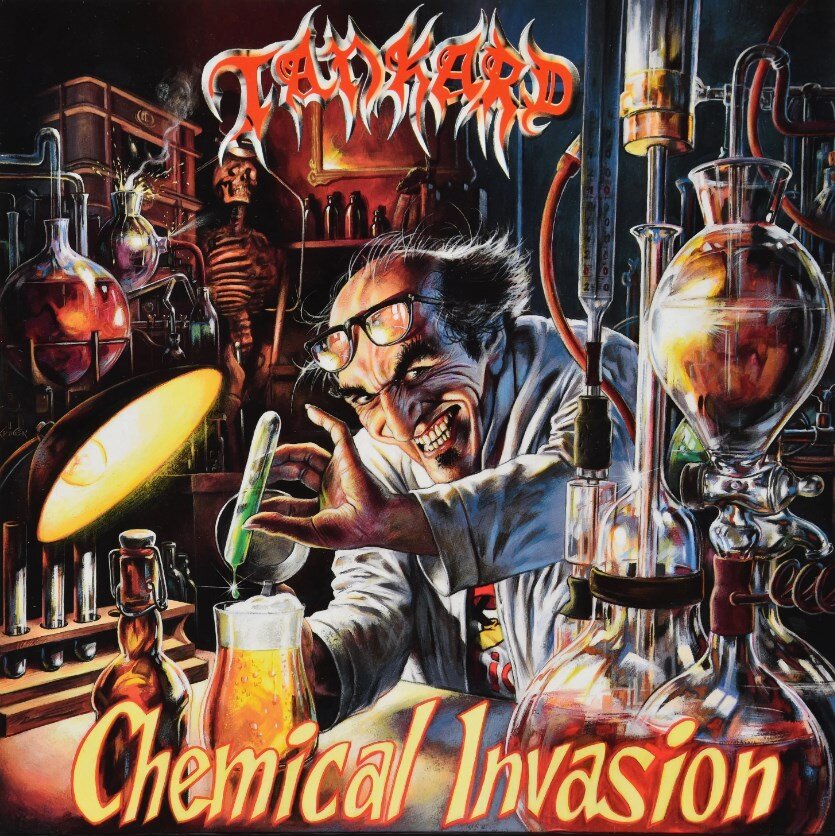 Обложка альбома Tankard "Chemical Invasion"