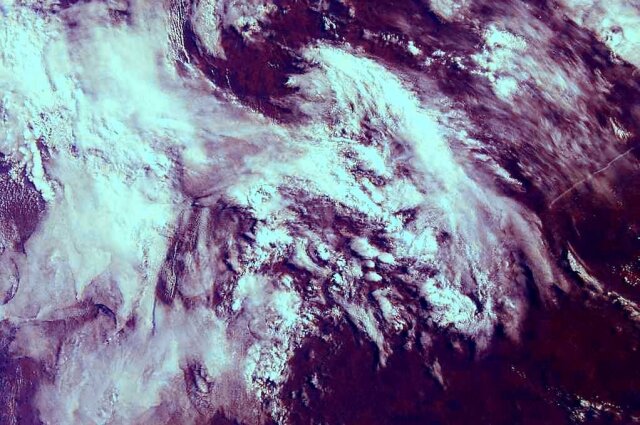    Такой снимок прислал кузбасский спутник учёным. Фото: КузГТУ