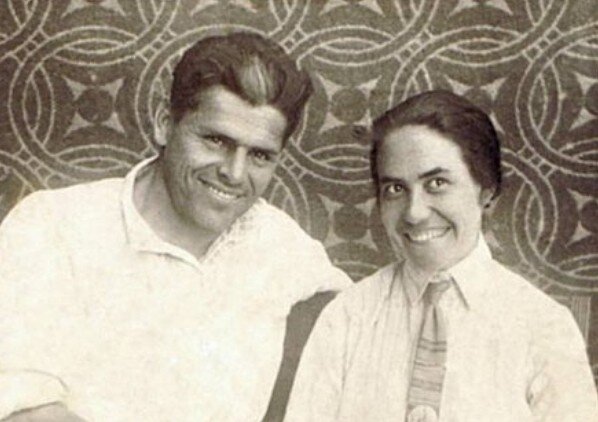 Семён и Галина Калабалины в 1940 году, из интернета.