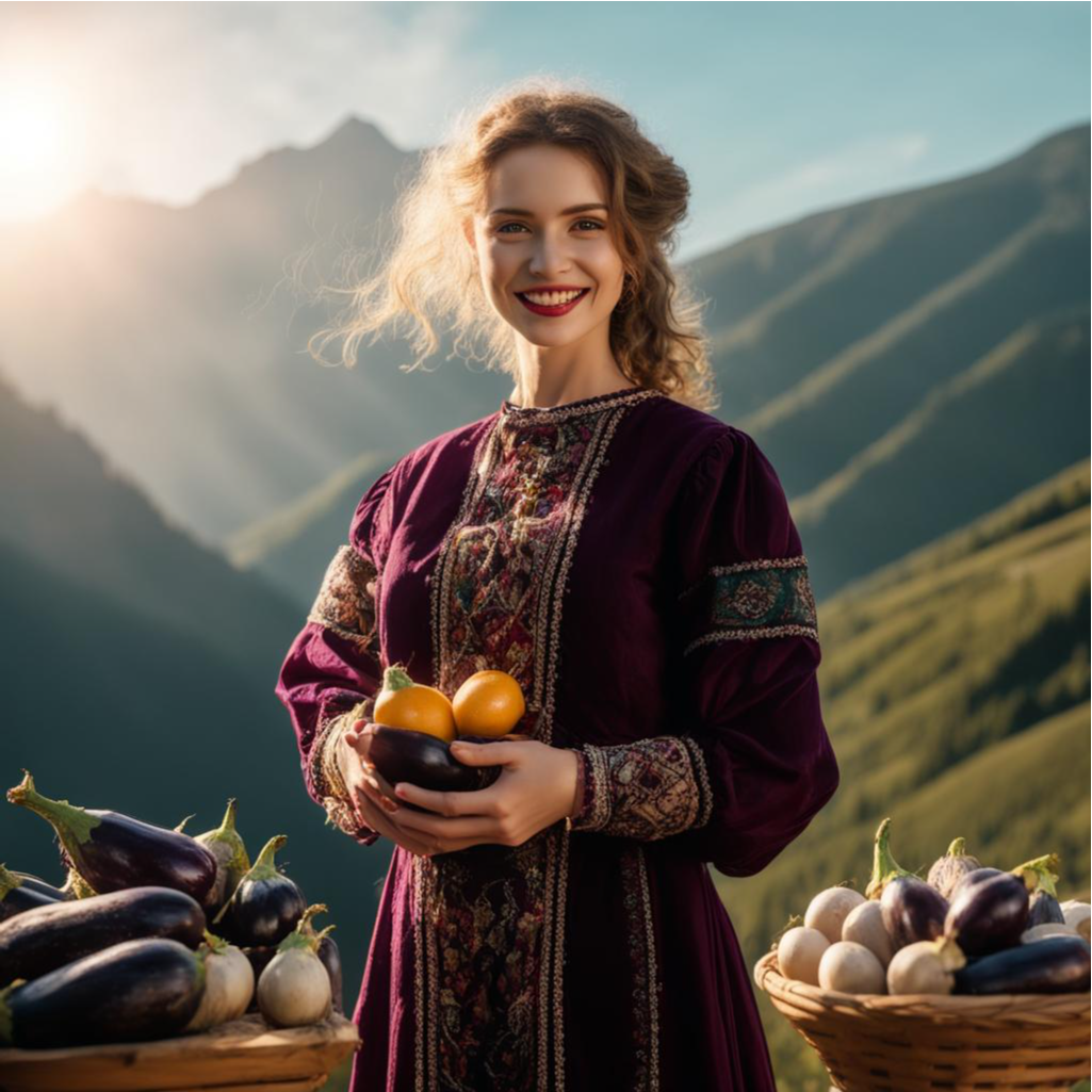 Баклажаны - символ праздника и радости.