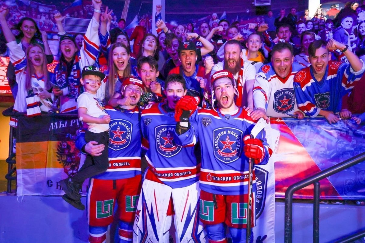    Тульский хоккейный клуб АКМ впервые вышел в финал Кубка Петрова