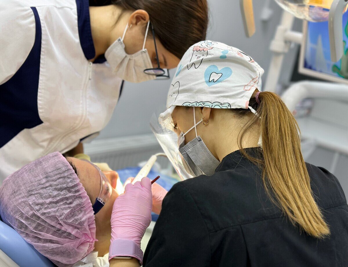 Пациент на приём у стоматолога