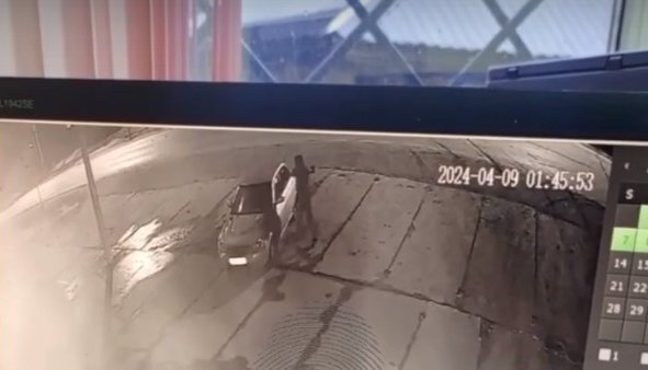 Кадр из видео. Источник: Инцидент Новосибирск