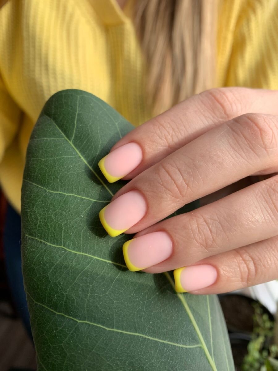 Цветной френч