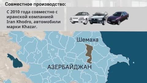 Какие автомобили производят в Азербайджане?