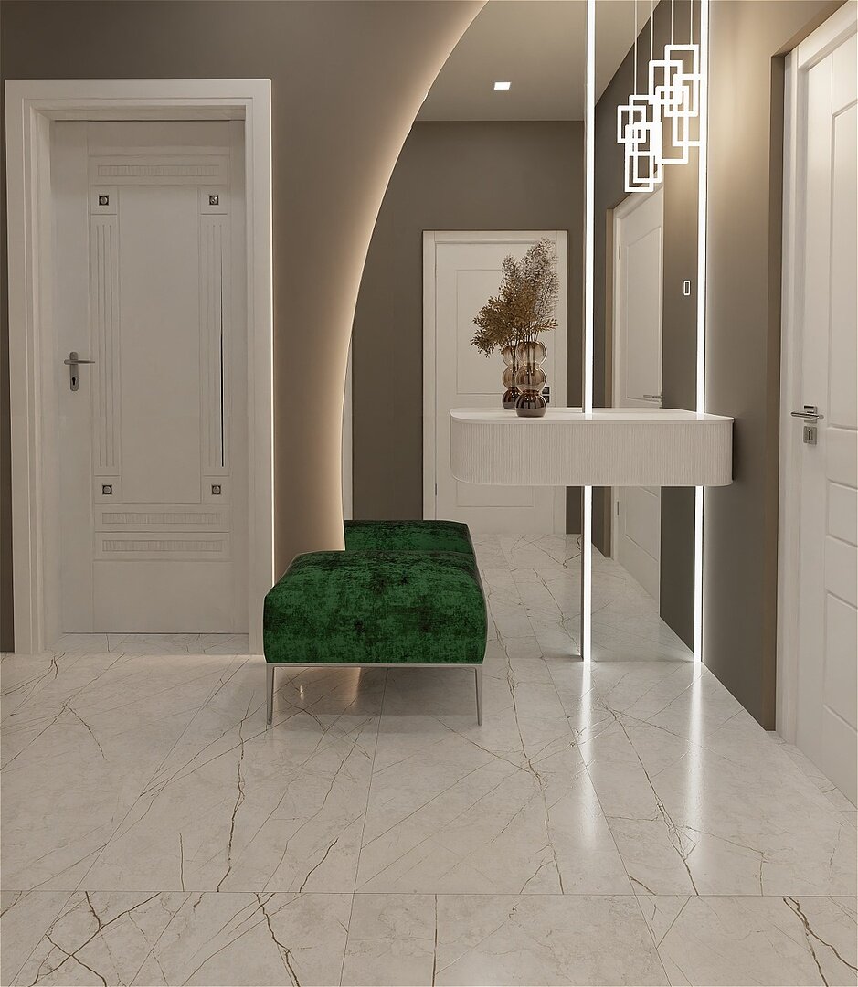 Коллекция Granite SANDRA. Фабрика Идальго, глазурованный керамогранит под мрамор