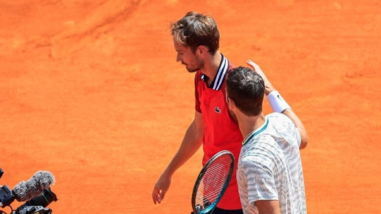    Даниил Медведев. AFP