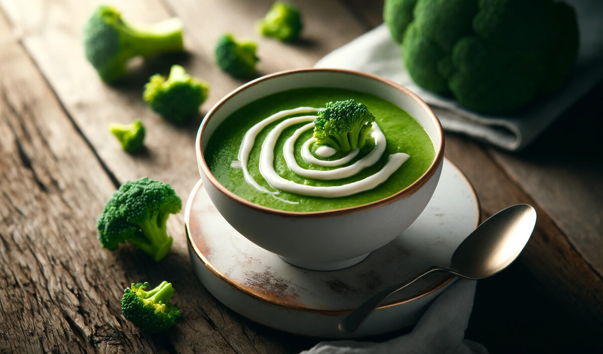 Суп пюре из брокколи