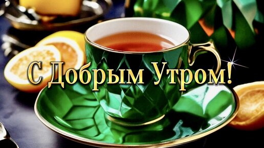 С добрым утром! Красивое музыкальное пожелание доброго утра и хорошего дня для Вас